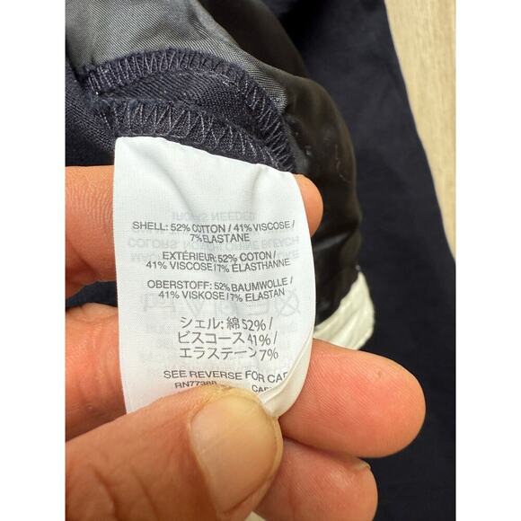 J.Crew Martie Dress Pants, Women's size 2, Navy Blue, Ankle, Cropped - Picture 5 of 6